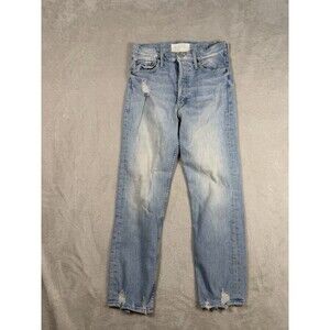 Mother Superior The Tomcat Distressed Denim Jeans True Confessions Women Size 27